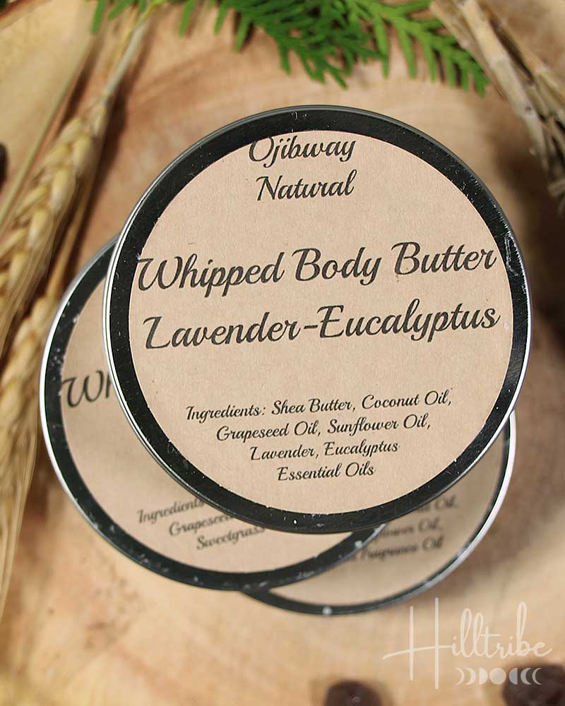 Lavender Eucalyptus Whipped Body Butter from Hilltribe Ontario