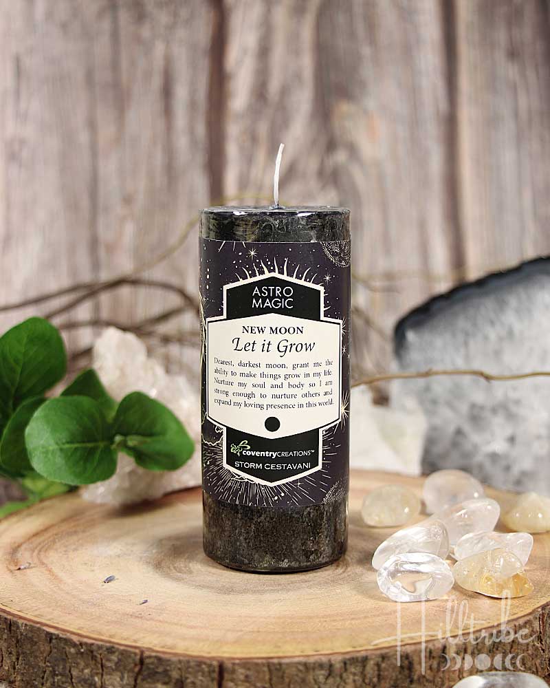 Let it Grow (New Moon) Astro Magic Candle from Hilltribe Ontario
