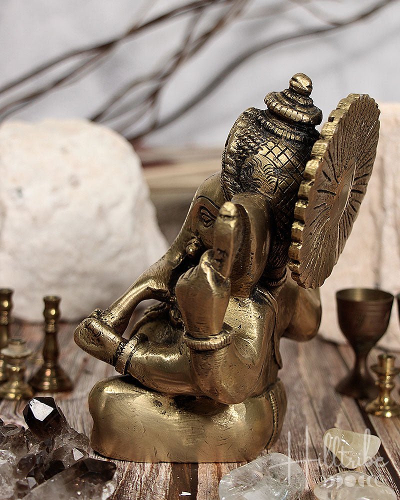 Lord Ganesh Murti 6" from Hilltribe Ontario