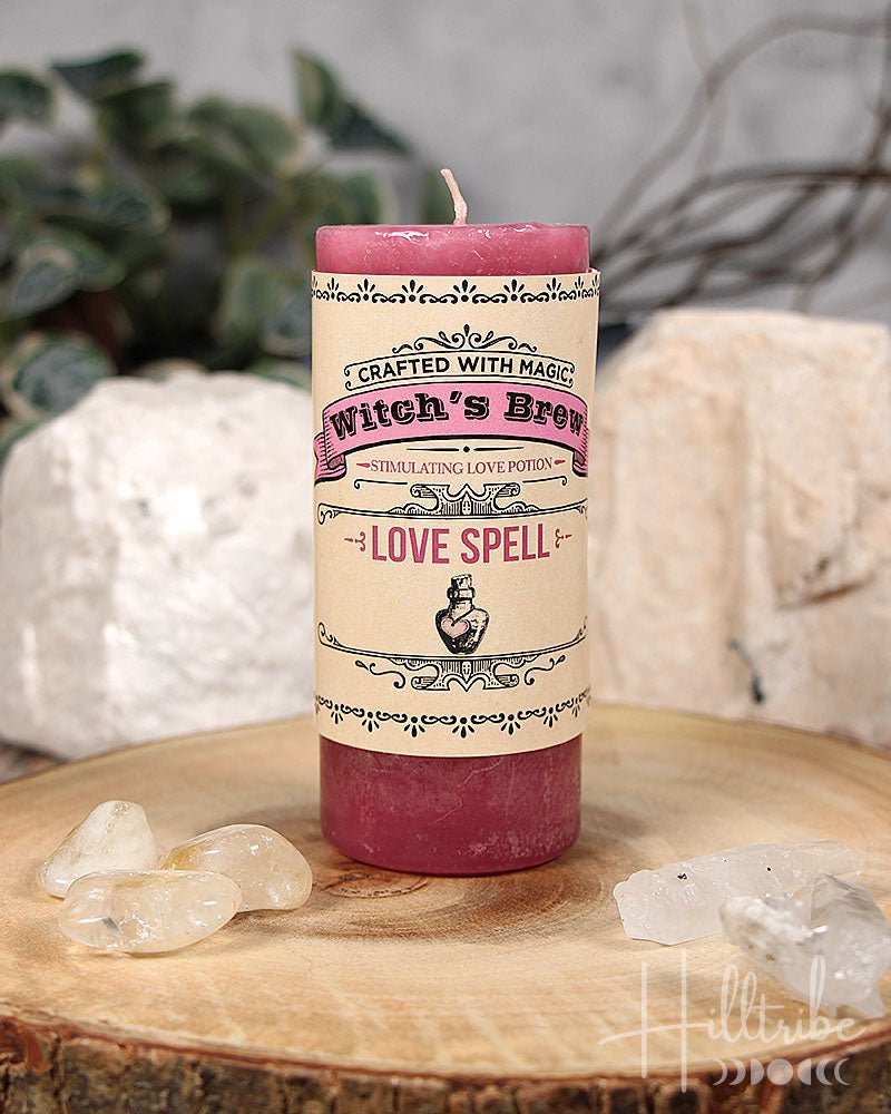 Love Spell Witch's Brew Candle from Hilltribe Ontario