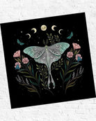 Luna Moth Tarot/Oracle Cloth from Hilltribe Ontario