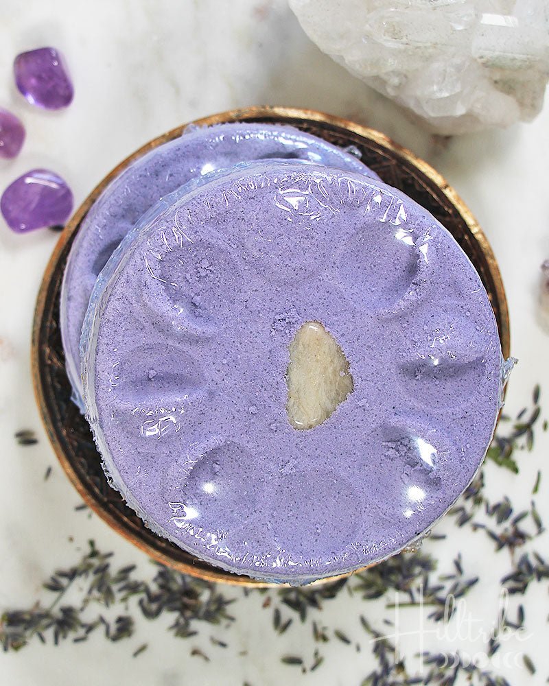 Lunar Cycles + Moonstone Bath Bomb from Hilltribe Ontario