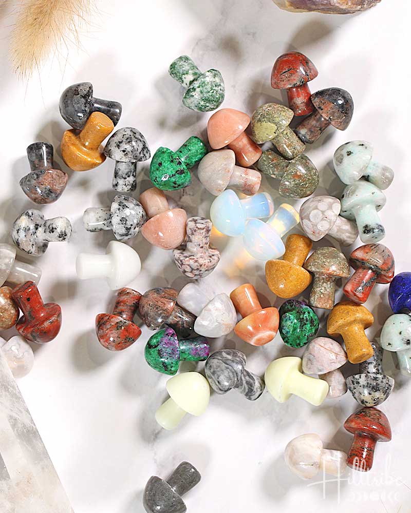 Mini Gemstone Mushroom from Hilltribe Ontario