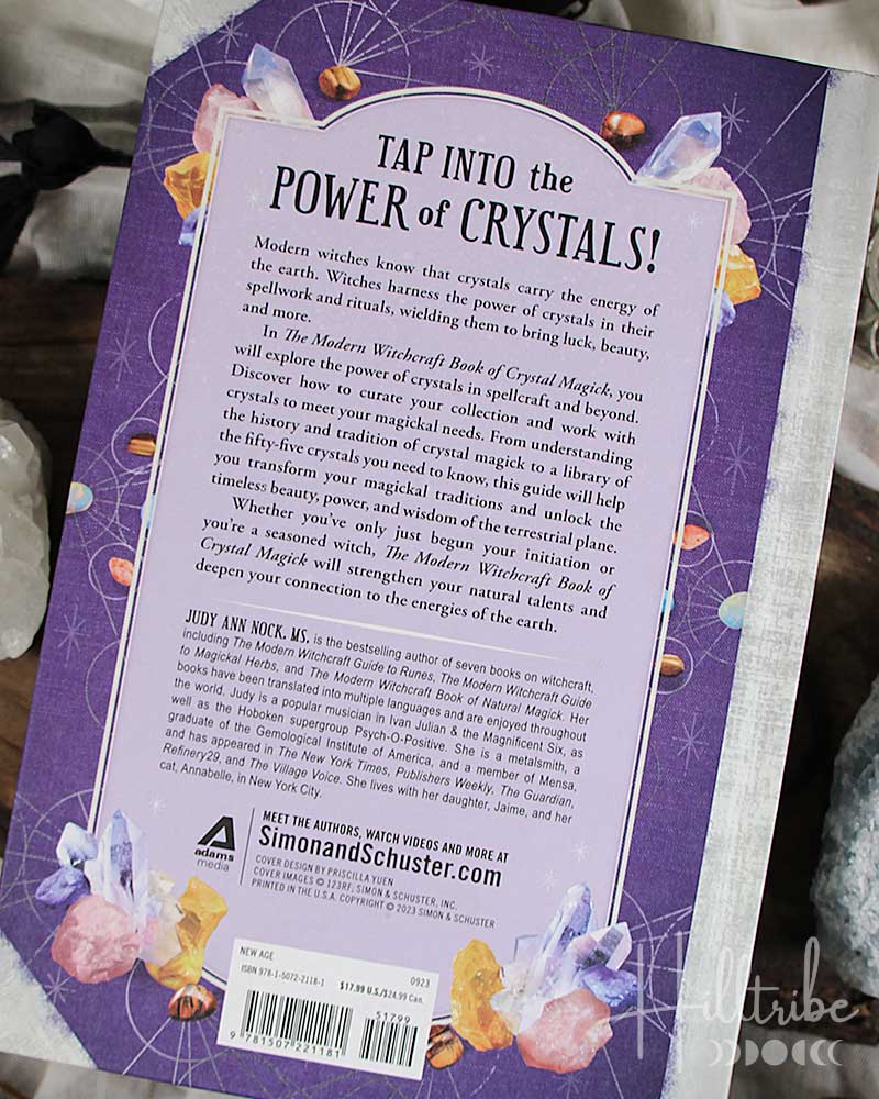 Modern Witchcraft Book of Crystal Magick from Hilltribe Ontario