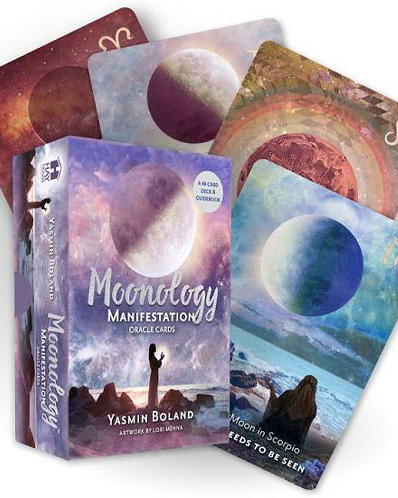 Moonology Manifestation Oracle: A 48-Card Deck and Guidebook from Hilltribe Ontario