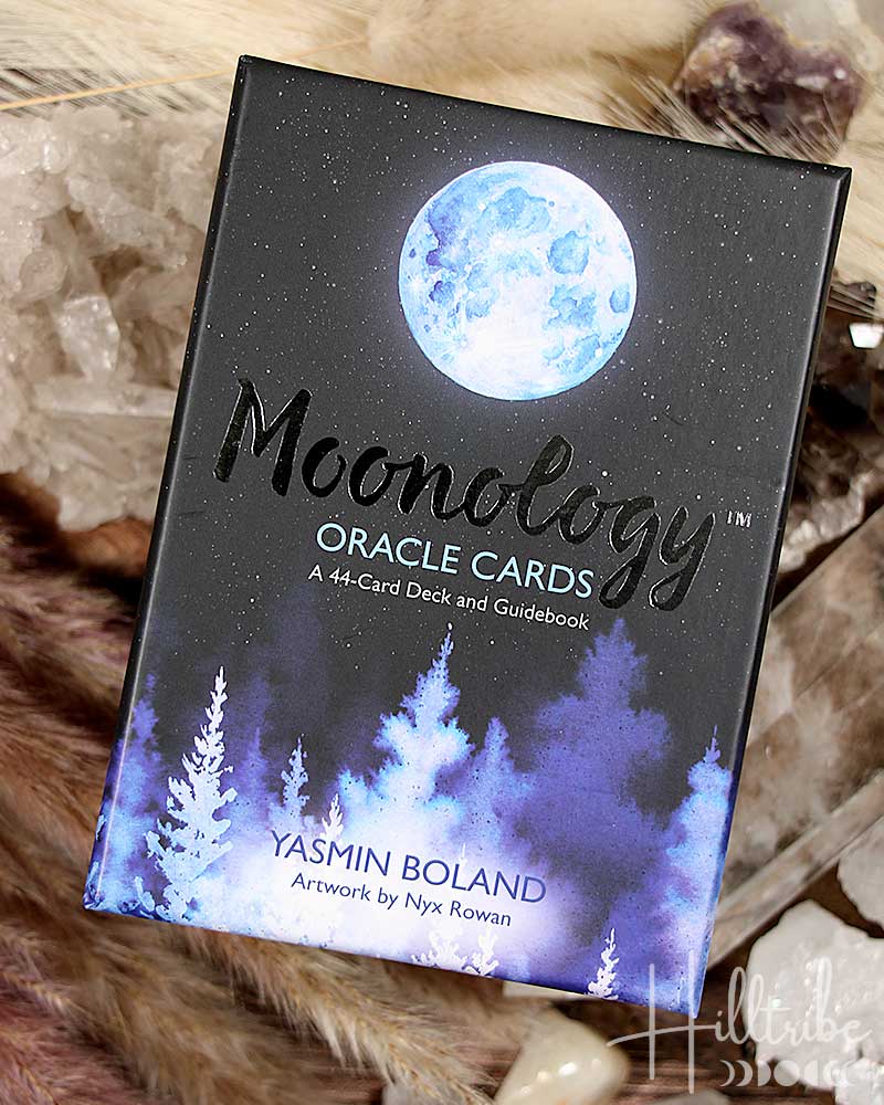 Moonology Oracle Cards: 44-Card Deck and Guidebook from Hilltribe Ontario