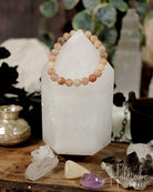Moonstone Gemstone Power Bracelet 8mm from Hilltribe Ontario