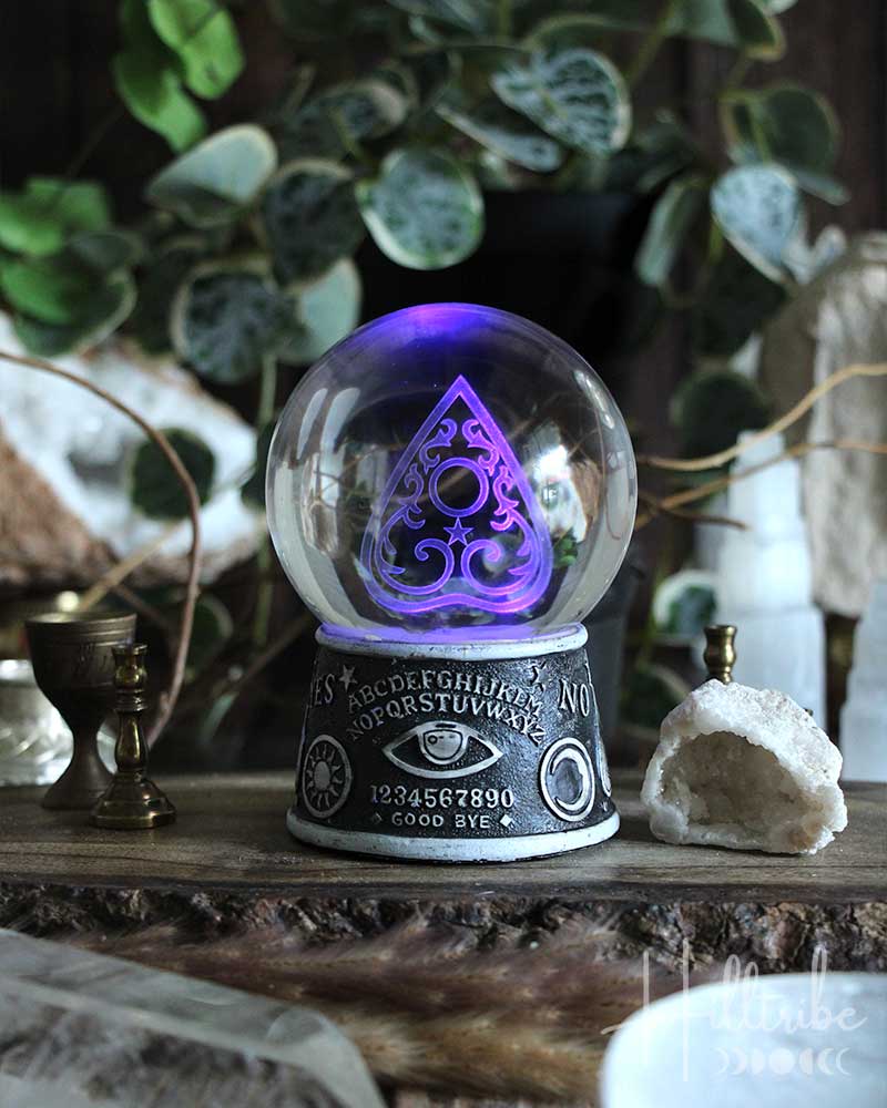 Mystical Spirit Ouija Gazing Ball from Hilltribe Ontario