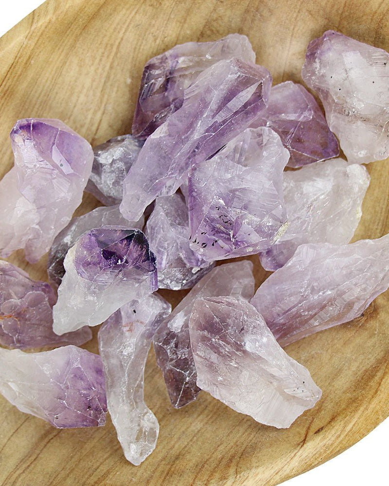 Natural Amethyst Points from Hilltribe Ontario