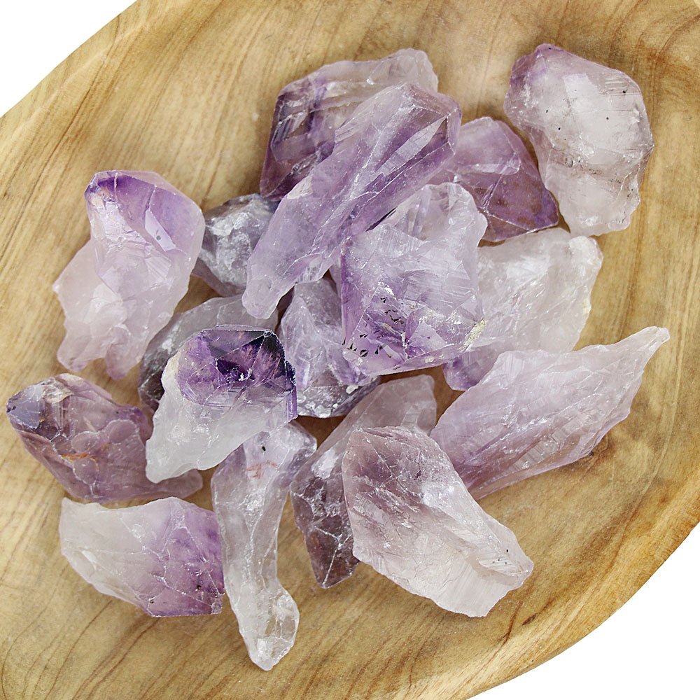 Natural Amethyst Points from Hilltribe Ontario