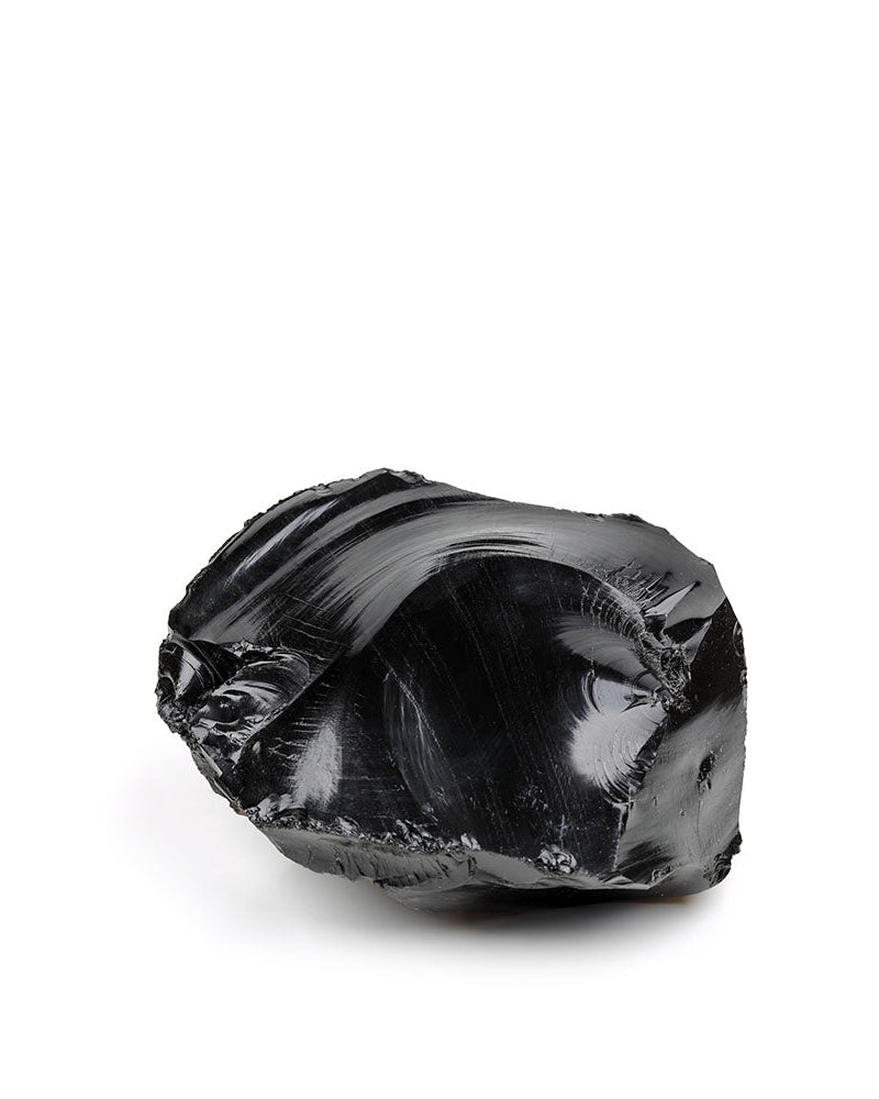 Natural Black Obsidian from Hilltribe Ontario
