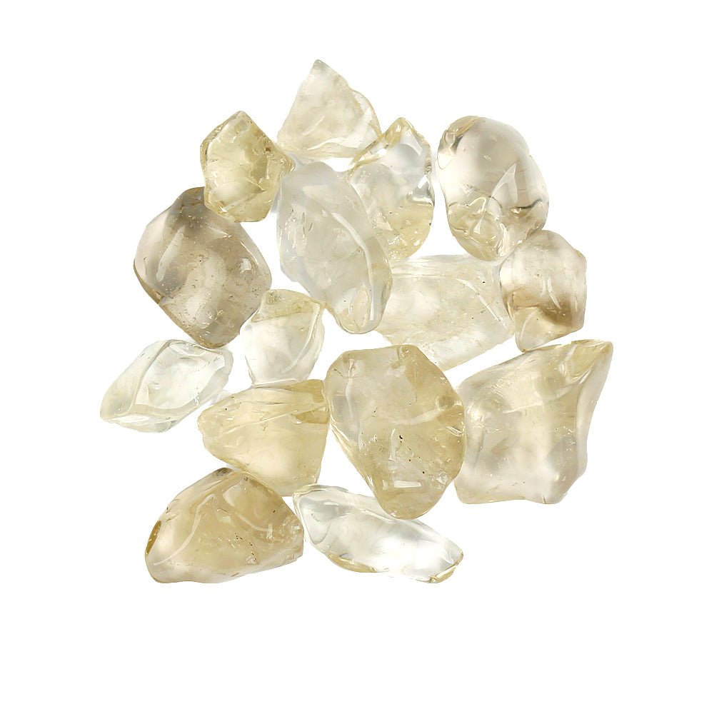 Natural Citrine Tumbled from Hilltribe Ontario