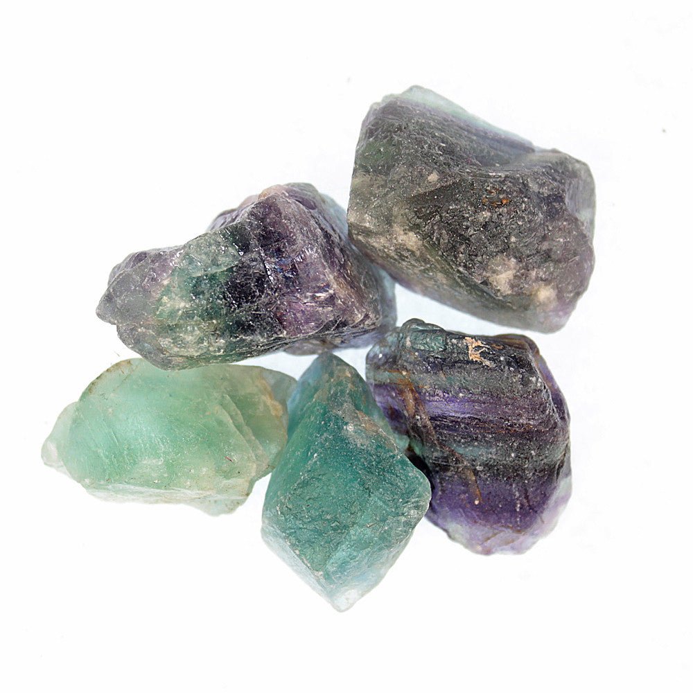 Natural Fluorite Pieces from Hilltribe Ontario