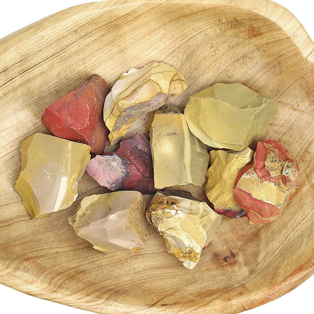 Natural Mookaite Pieces from Hilltribe Ontario