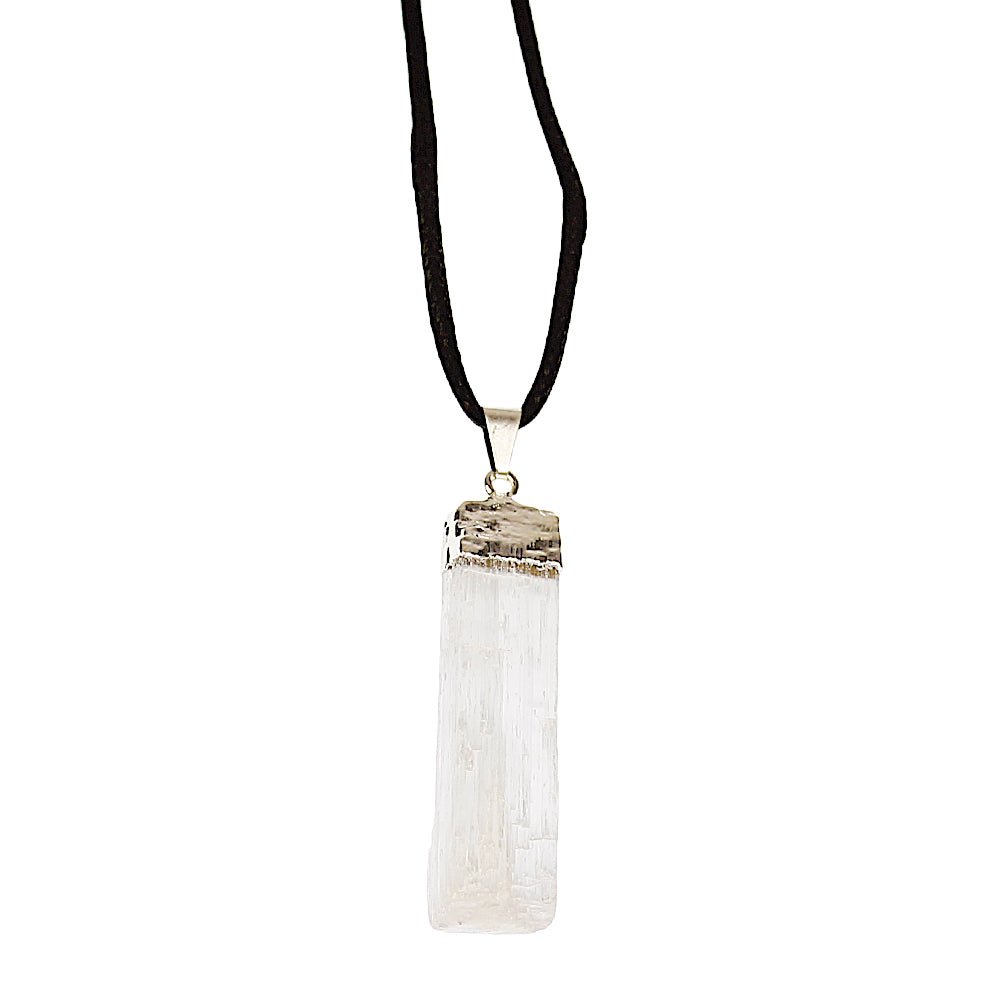 Natural Selenite Pendant from Hilltribe Ontario