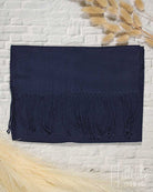 Navy Plush Pashmina from Hilltribe Ontario