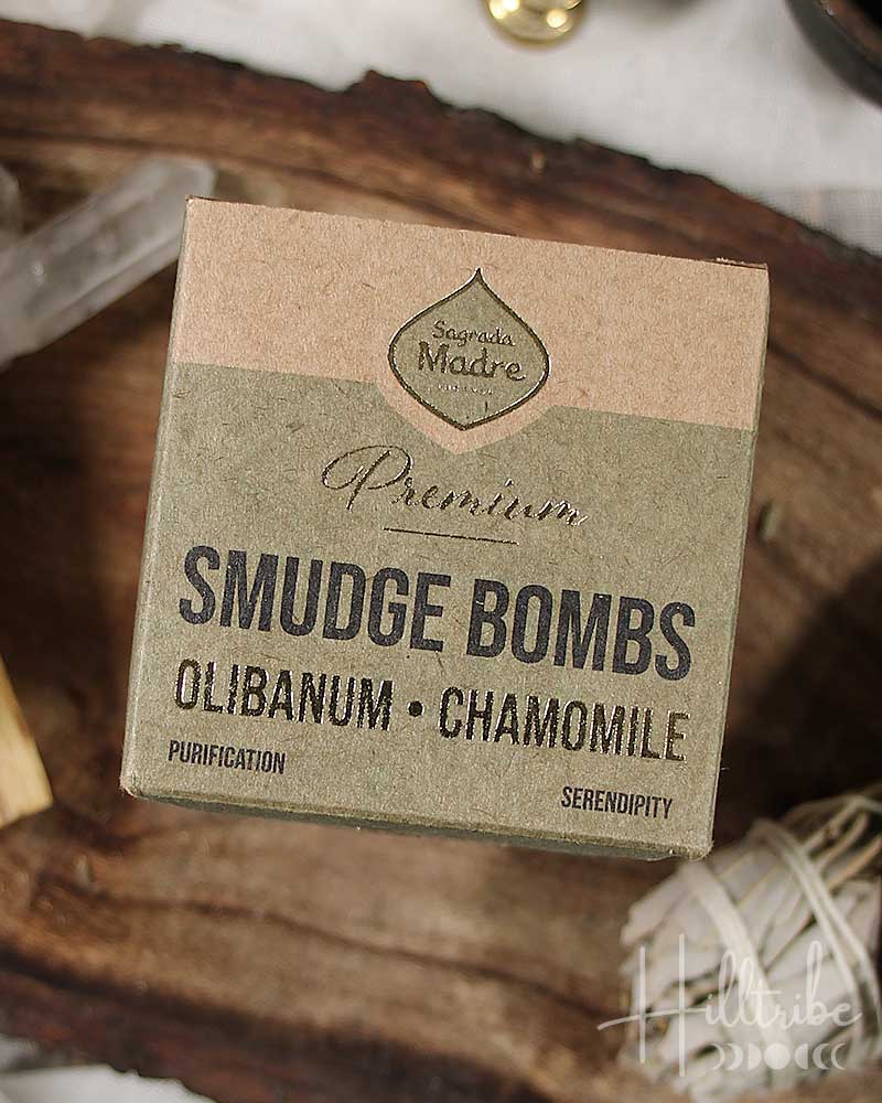 Olibanum + Chamomile Smudge Bombs from Hilltribe Ontario