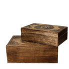 OM Mango Wood Rectangular Box from Hilltribe Ontario
