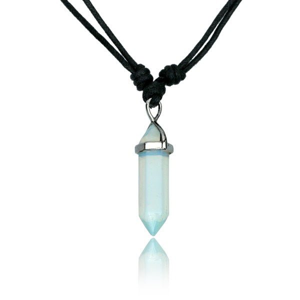 Opal (syn) Point Adjustable Necklace from Hilltribe Ontario