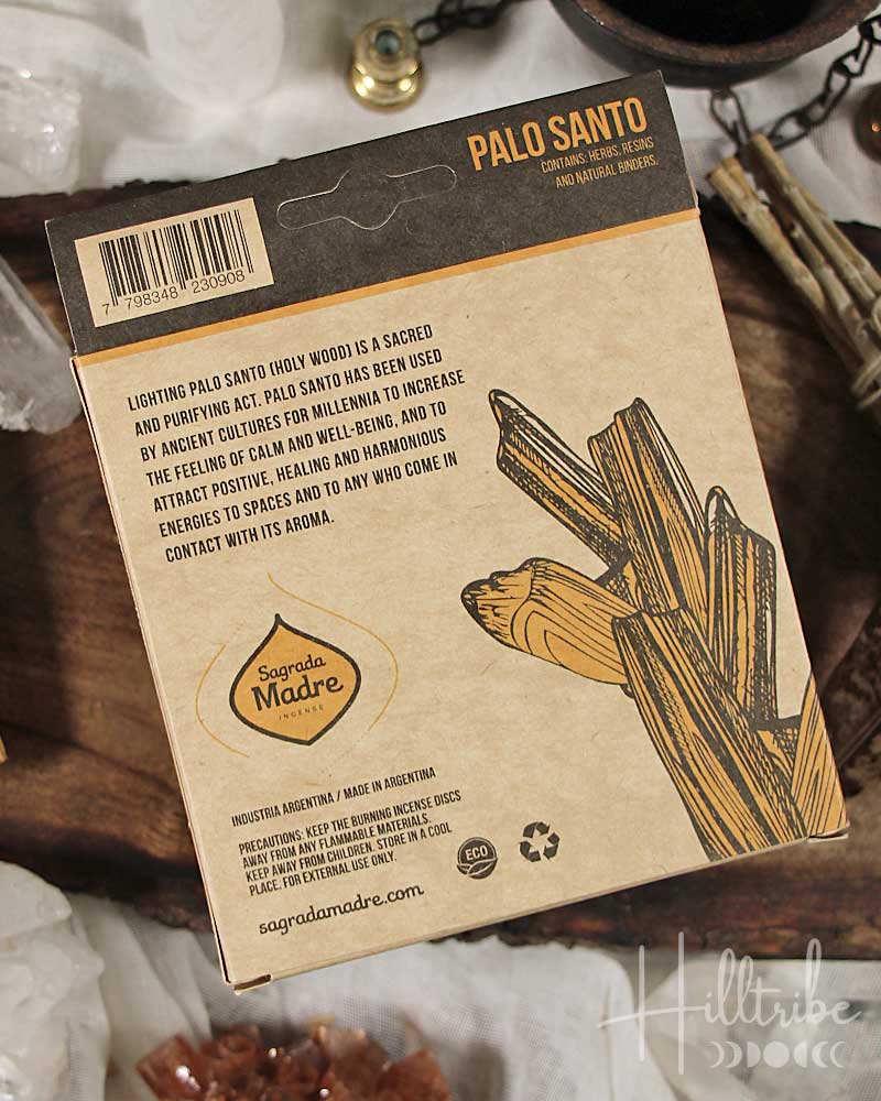 Palo Santo Activated Smudge Tablets from Hilltribe Ontario