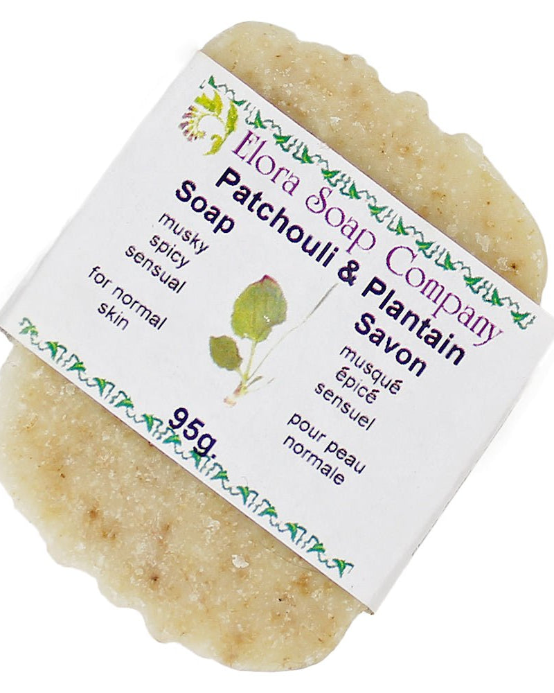 Patchouli & Plantain Herbal Soap from Hilltribe Ontario