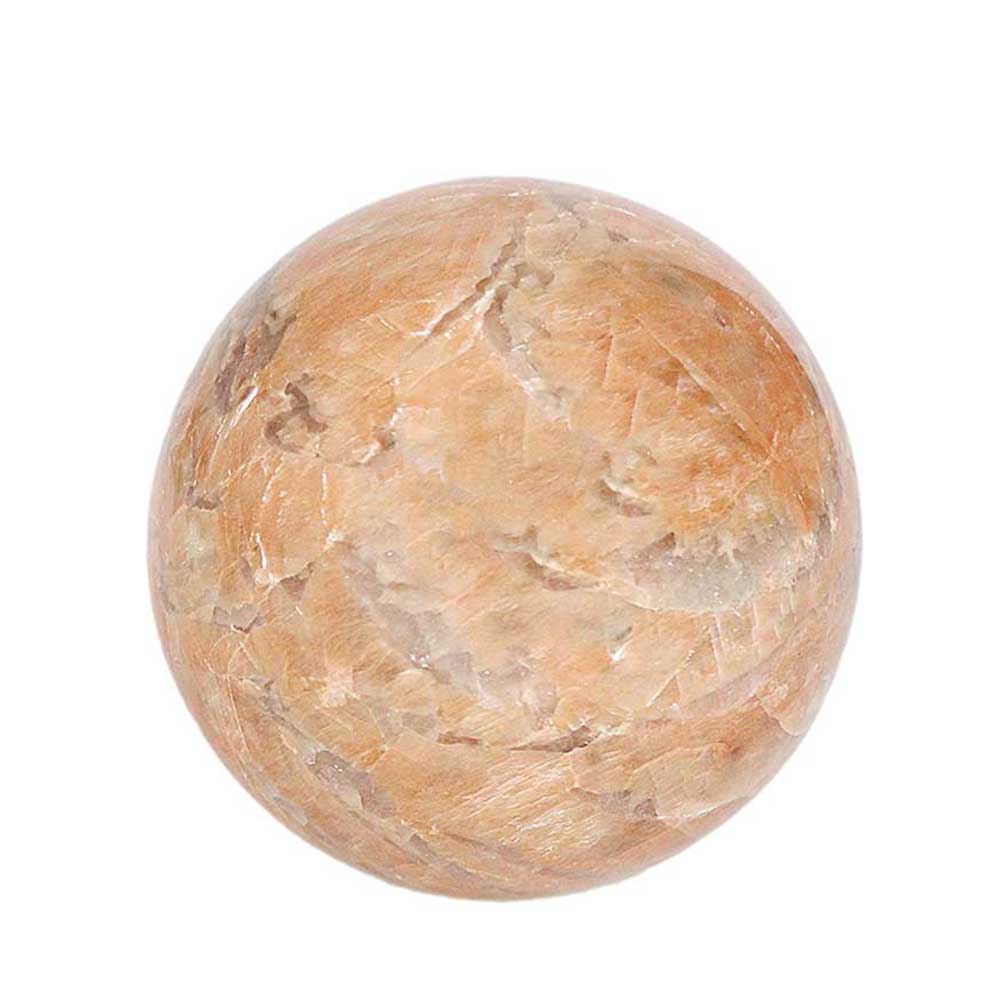 Peach Moonstone Sphere 16cm from Hilltribe Ontario