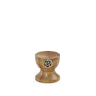 Pentacle Charm Wood Sphere Stand from Hilltribe Ontario