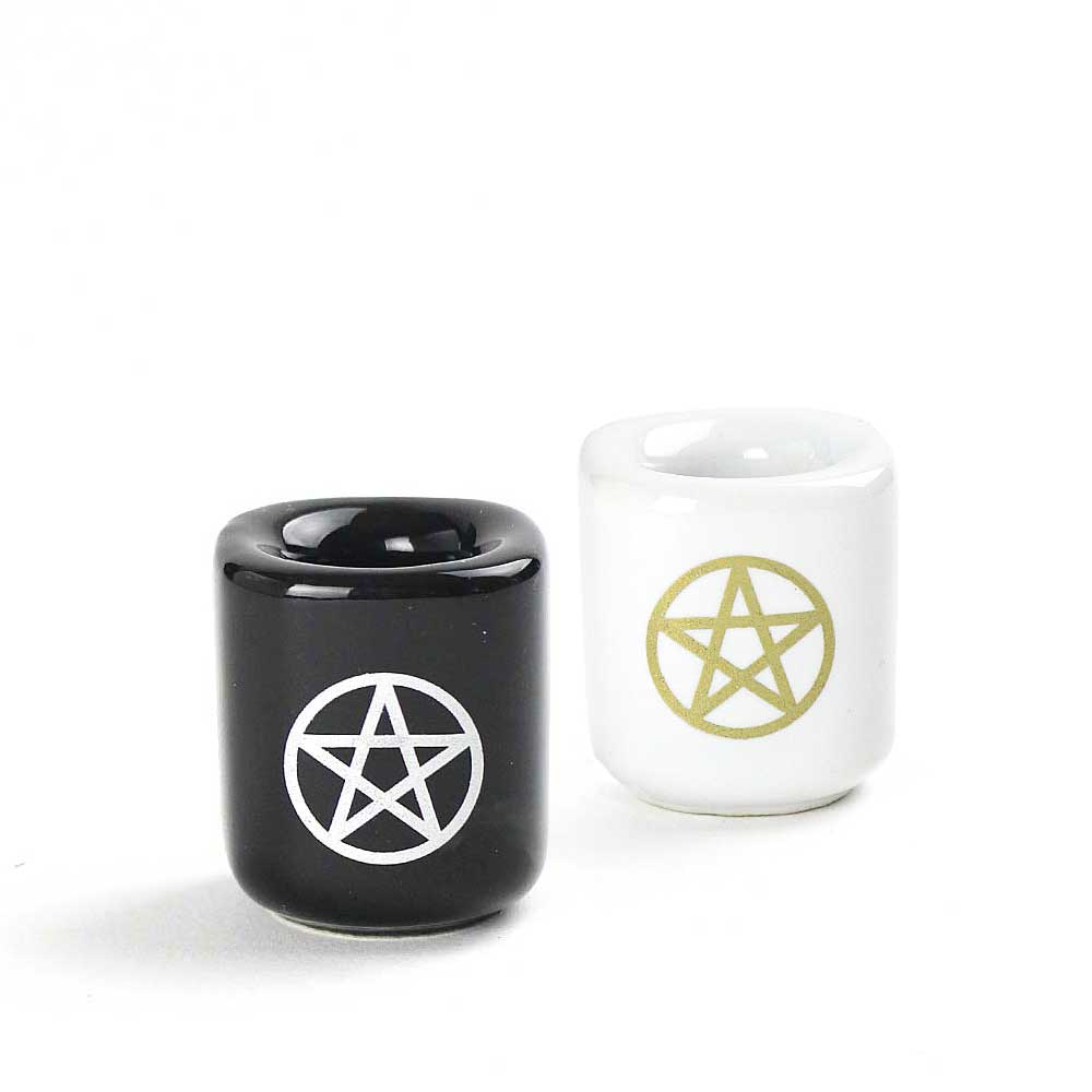 Pentacle Spell Chime Candle Holder from Hilltribe Ontario