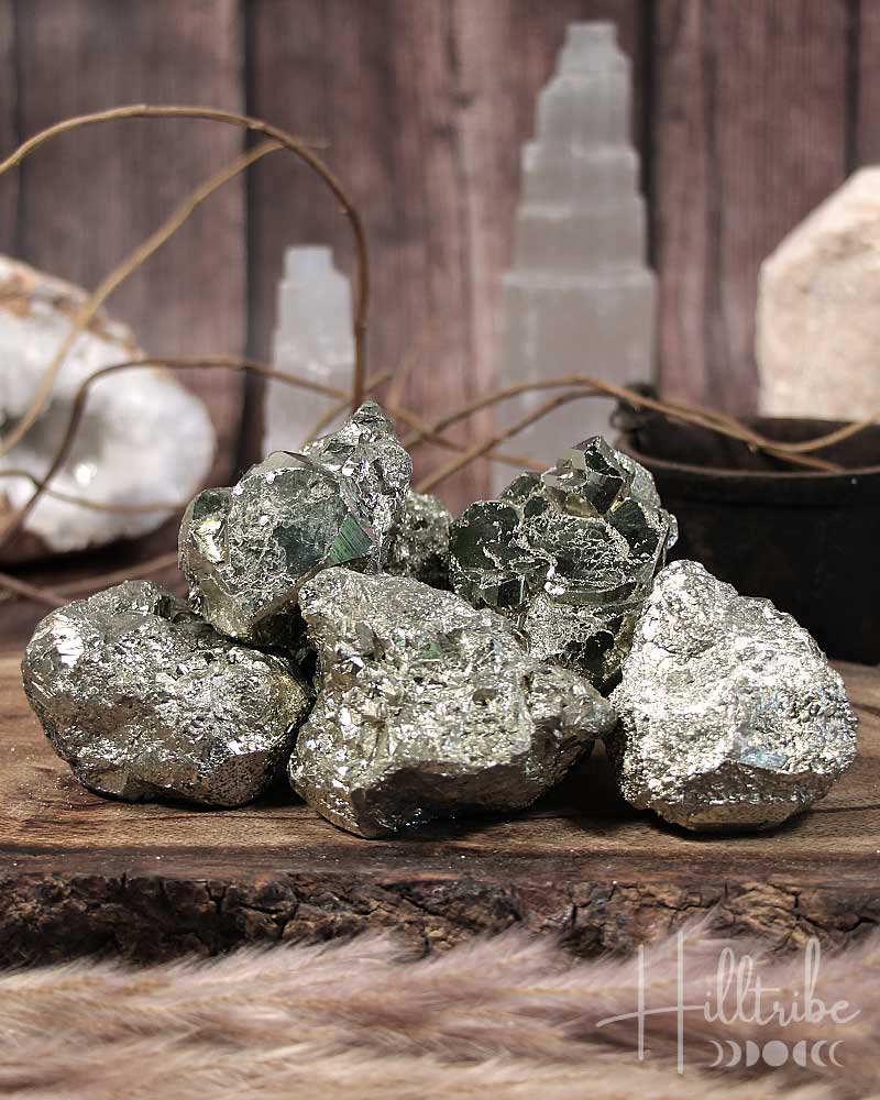 Peruvian Pyrite Cluster from Hilltribe Ontario