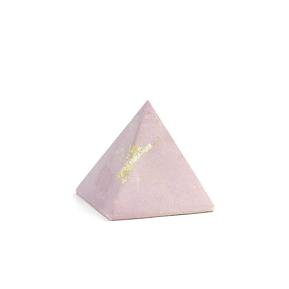 Phosphosiderite (Pink Orchid) Pyramid from Hilltribe Ontario