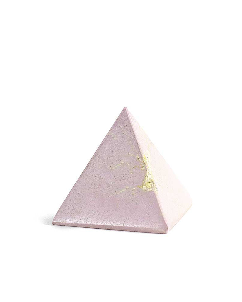 Phosphosiderite (Pink Orchid) Pyramid from Hilltribe Ontario