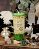 Prosperity Affirmation Candle from Hilltribe Ontario