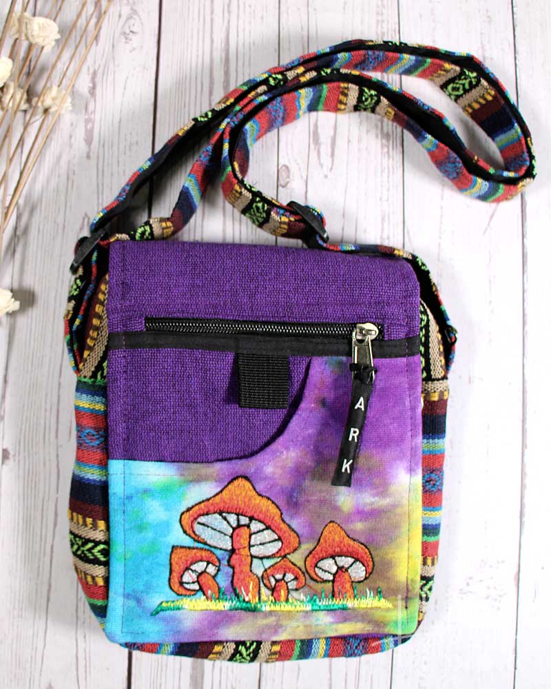 Purple Alice Small Crossbody Bag from Hilltribe Ontario