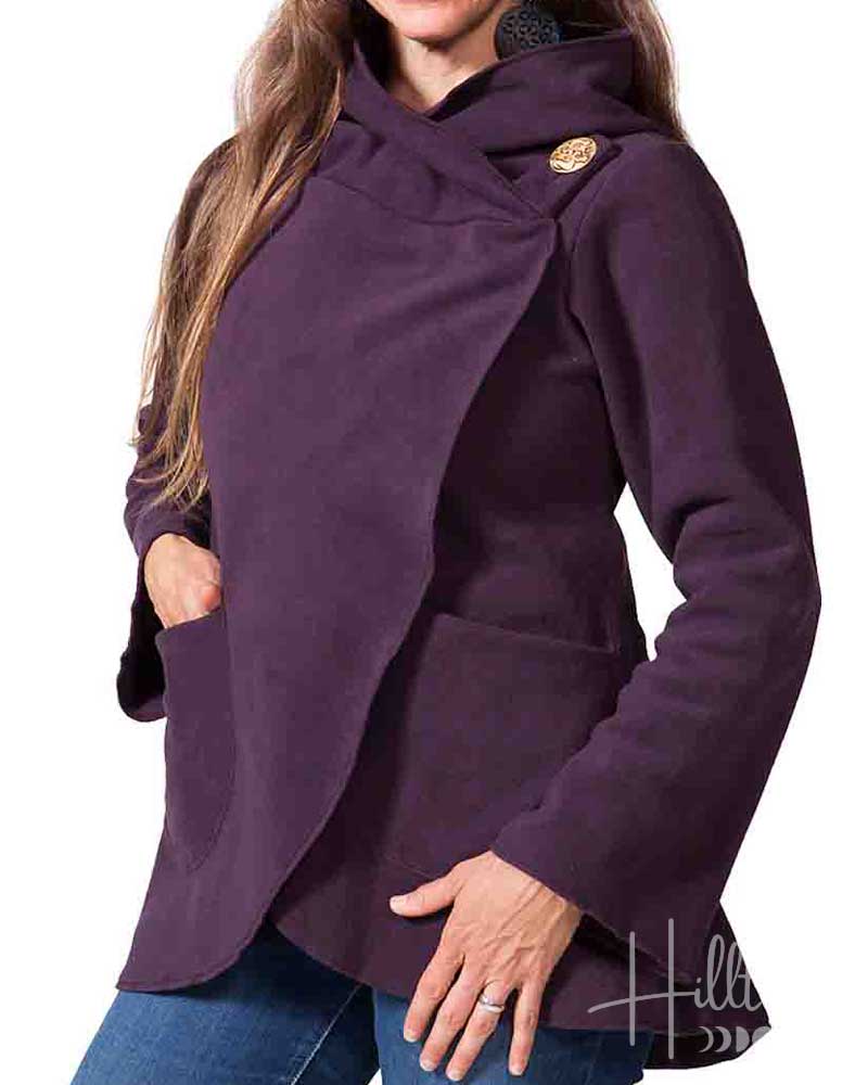 Purple Fleecia Jacket from Hilltribe Ontario