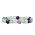Rainbow Fluorite Gemstone Power Bracelet from Hilltribe Ontario