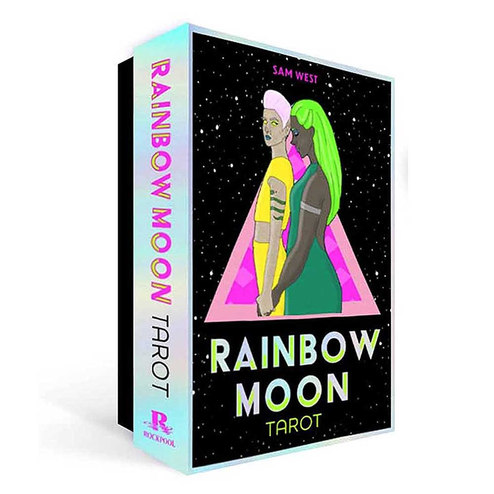 Rainbow Moon Tarot: 78 card deck and 144 page book from Hilltribe Ontario