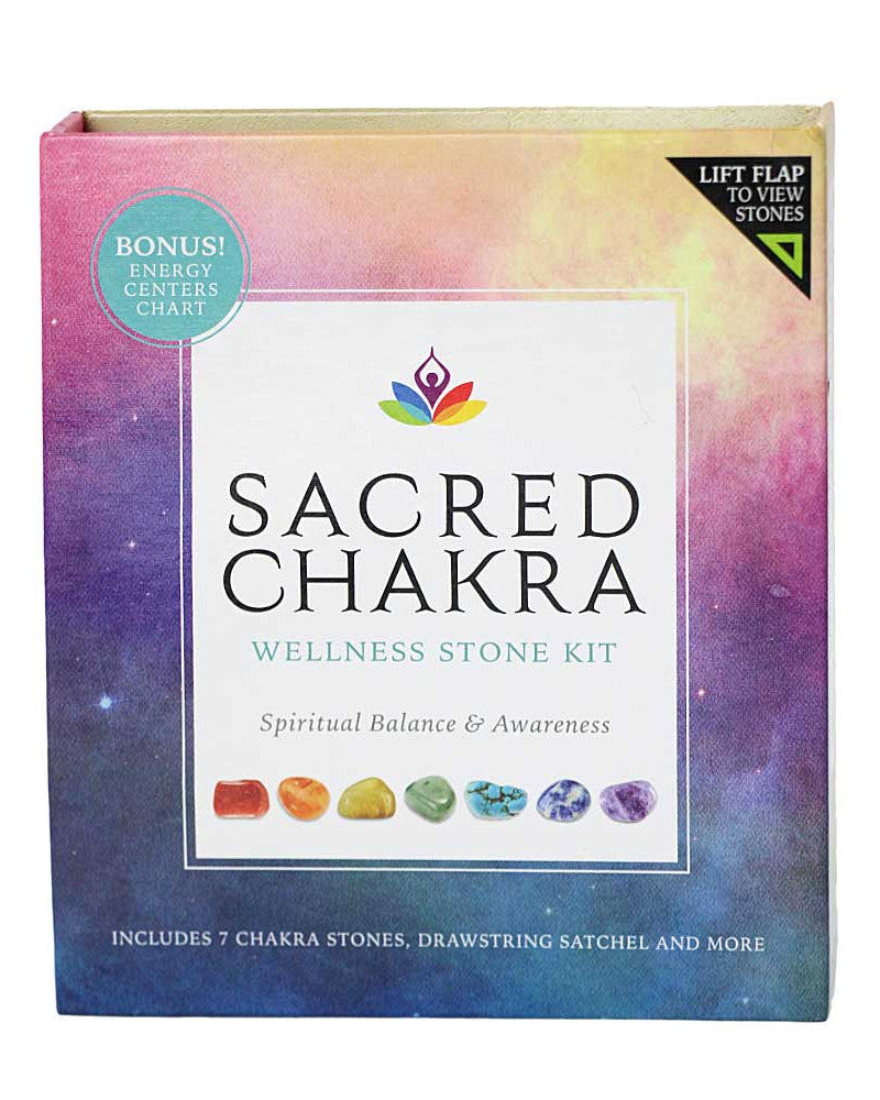 Sacred Chakra Wellness Stone Kit from Hilltribe Ontario
