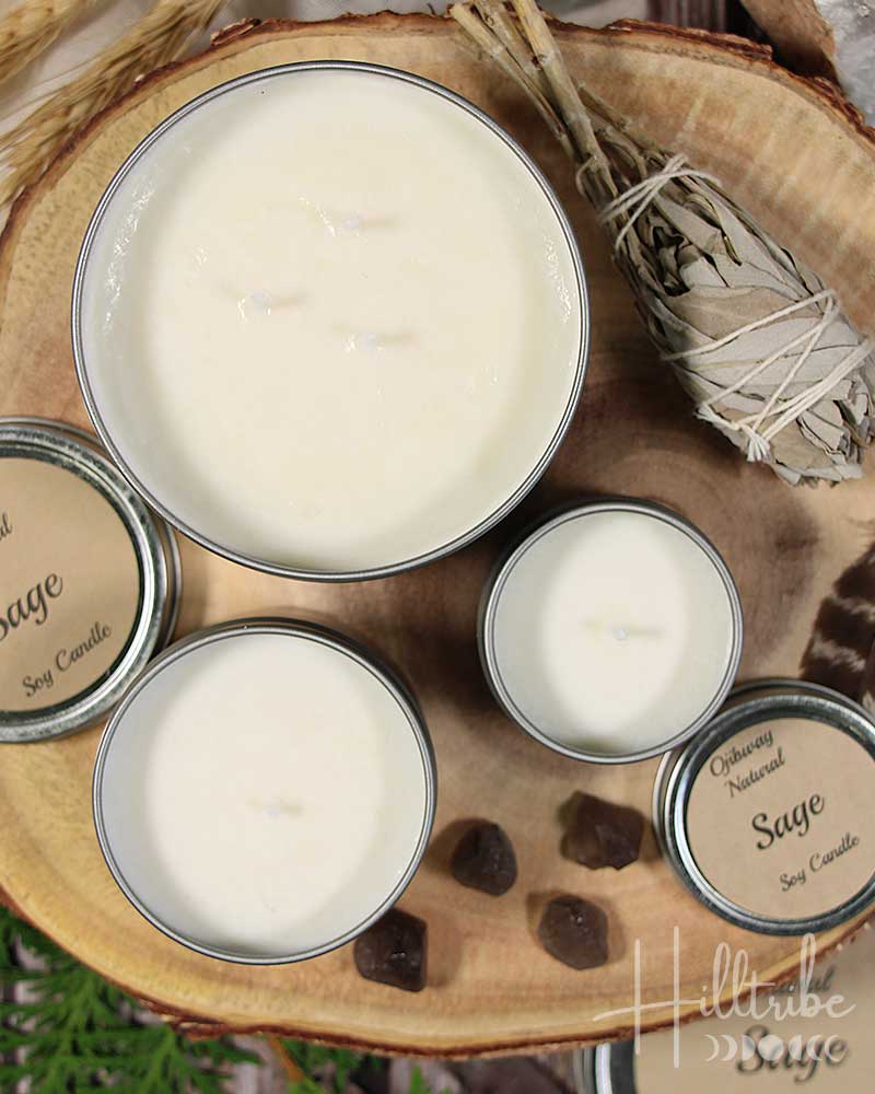 Sage Soy Candle from Hilltribe Ontario