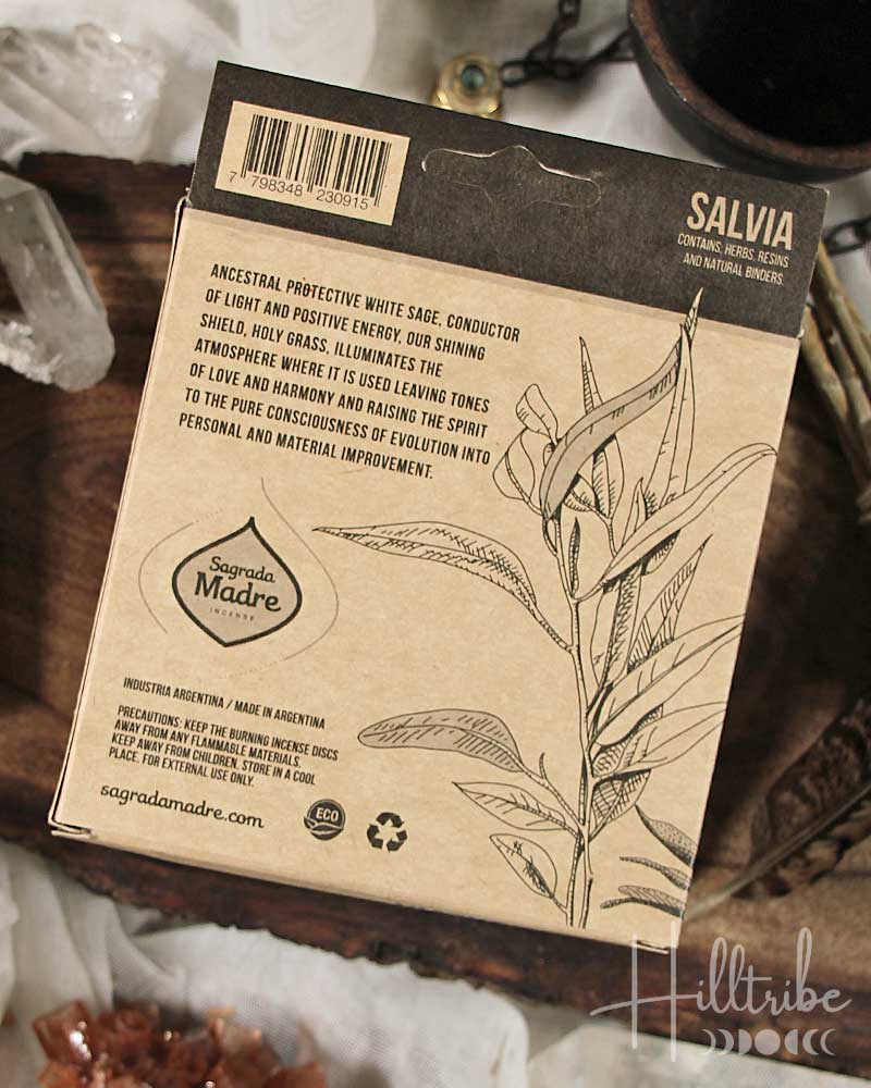 Salvia Activated Smudge Tablets from Hilltribe Ontario