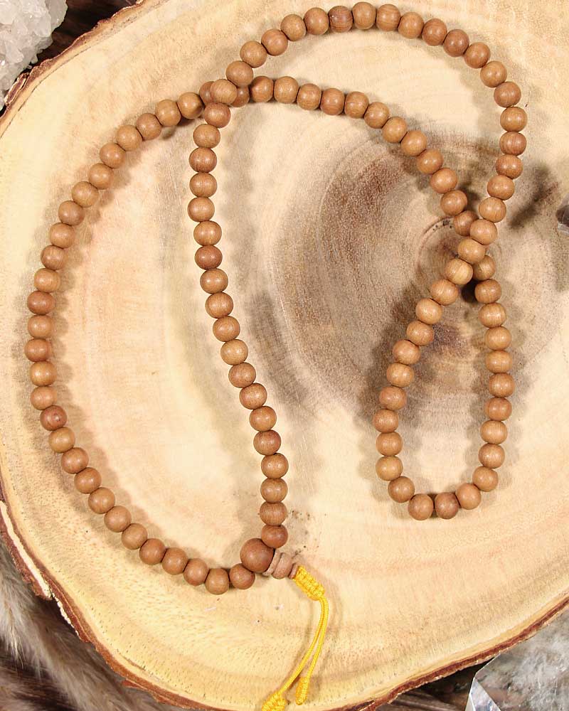 Sandalwood Japa Mala from Hilltribe Ontario