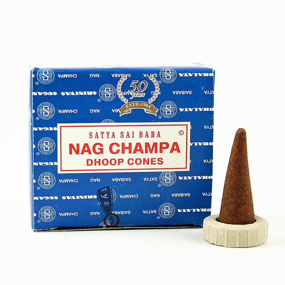 Satya Sai Baba Nag Champa Incense Cones from Hilltribe Ontario
