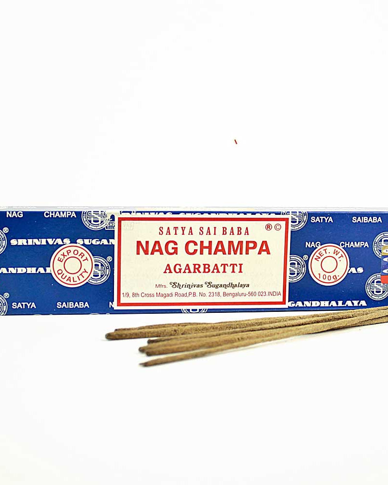 Satya Sai Baba Nag Champa Incense Sticks 100gr from Hilltribe Ontario