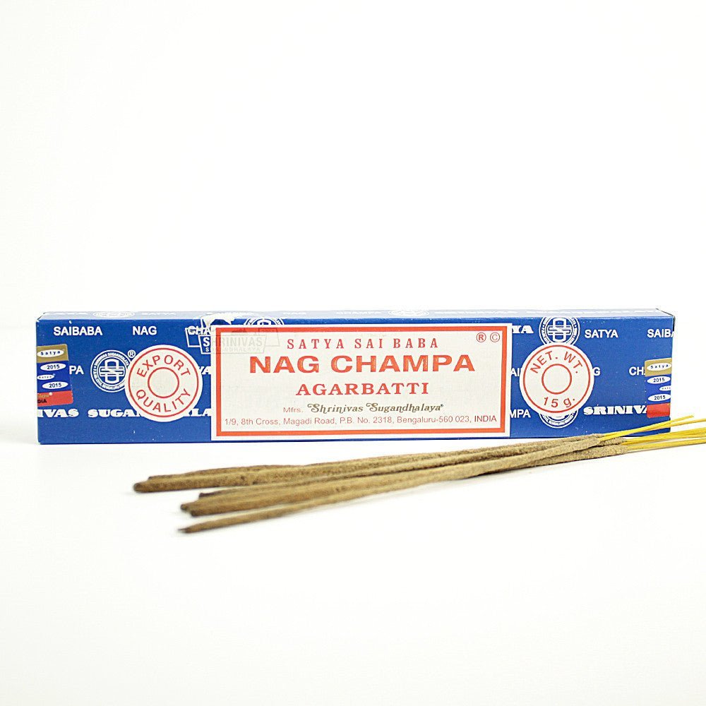 Satya Sai Baba Nag Champa Incense Sticks 15gr from Hilltribe Ontario