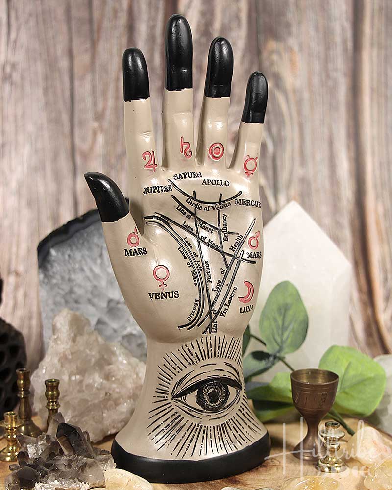 Seeing Eye Palmistry Hand from Hilltribe Ontario