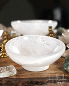 Selenite Charging Bowl on Stand from Hilltribe Ontario