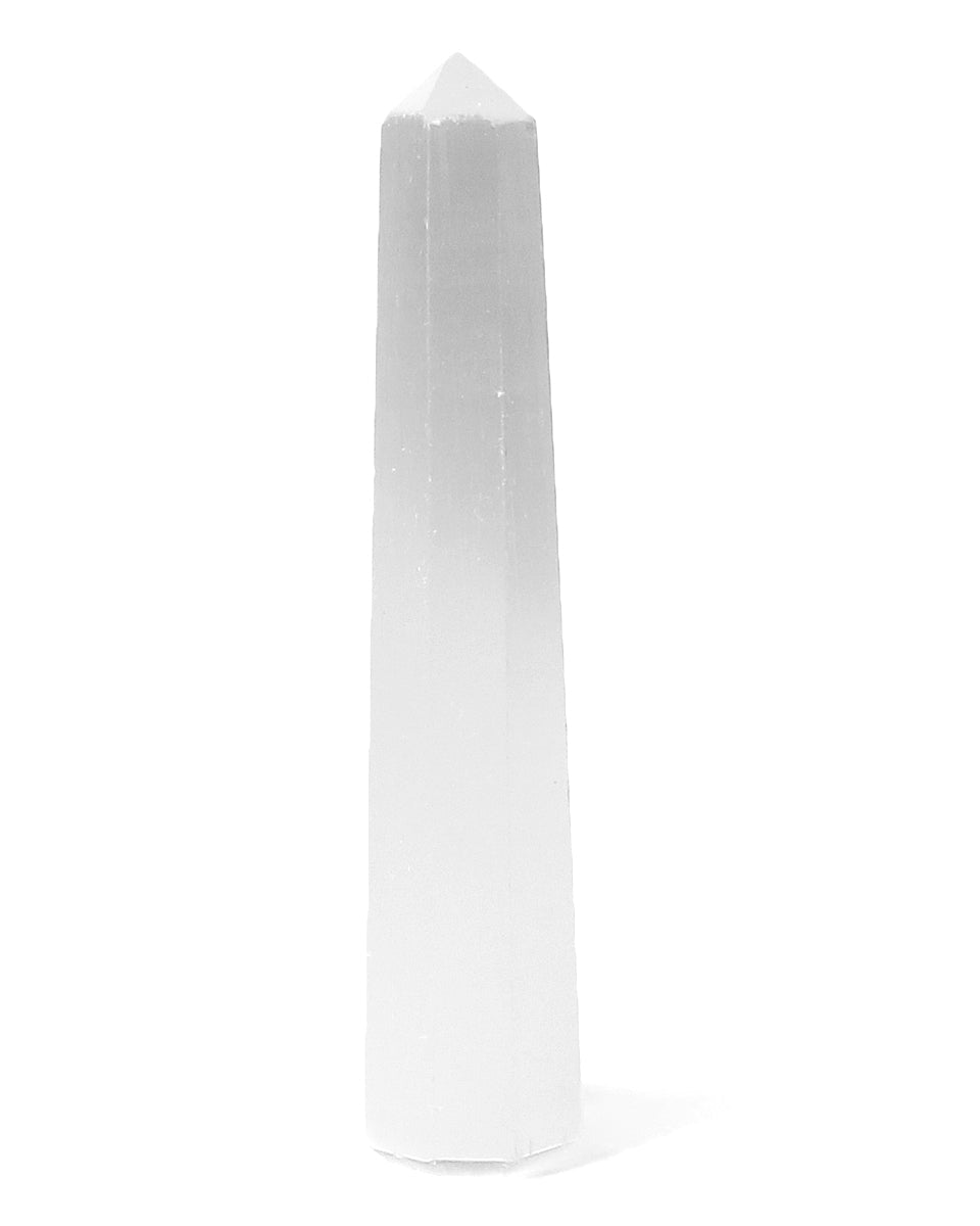 Selenite Obelisk from Hilltribe Ontario