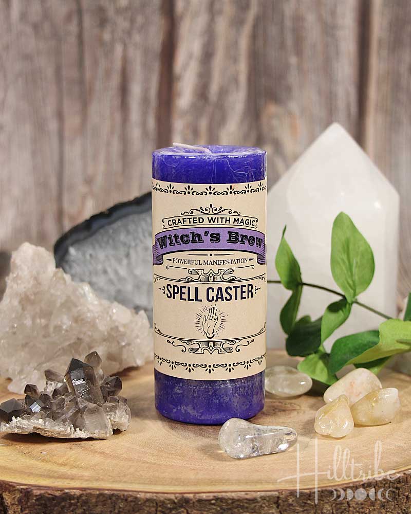 Spell Caster Witch's Brew Candle from Hilltribe Ontario