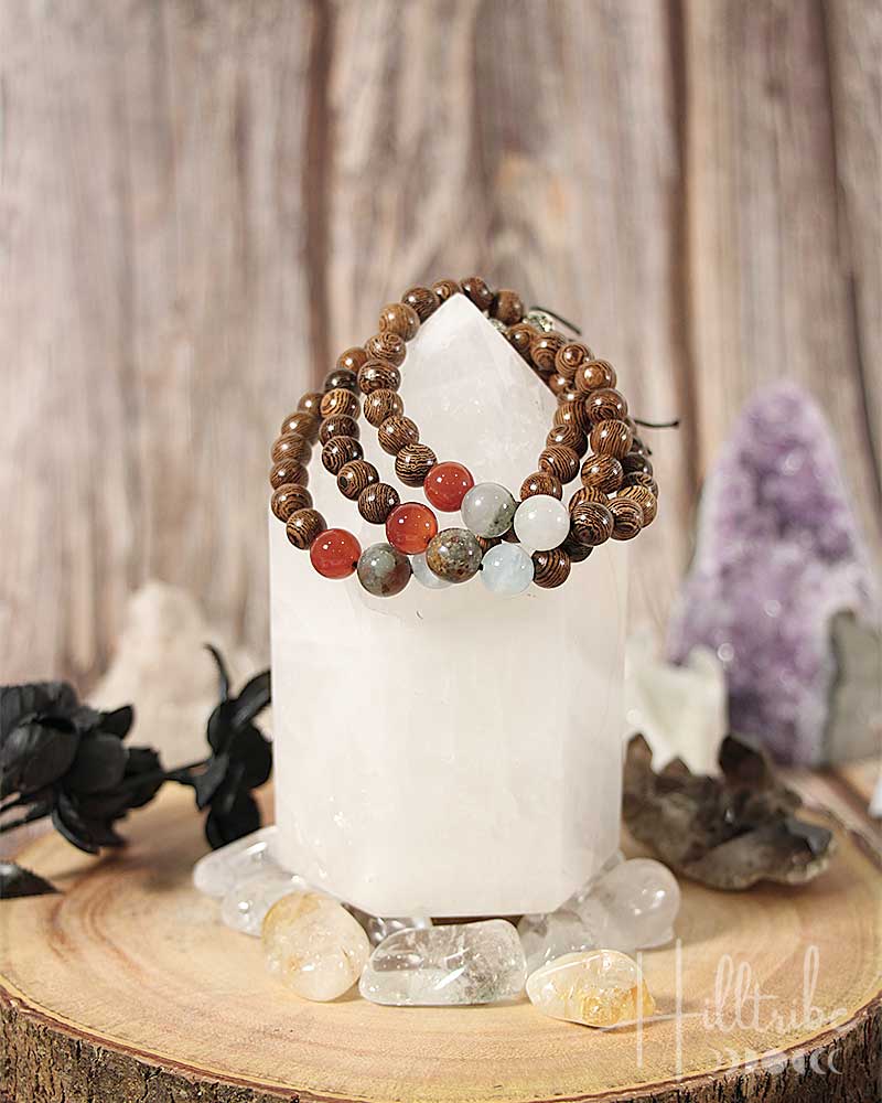 Spell Me Courage Bracelet from Hilltribe Ontario