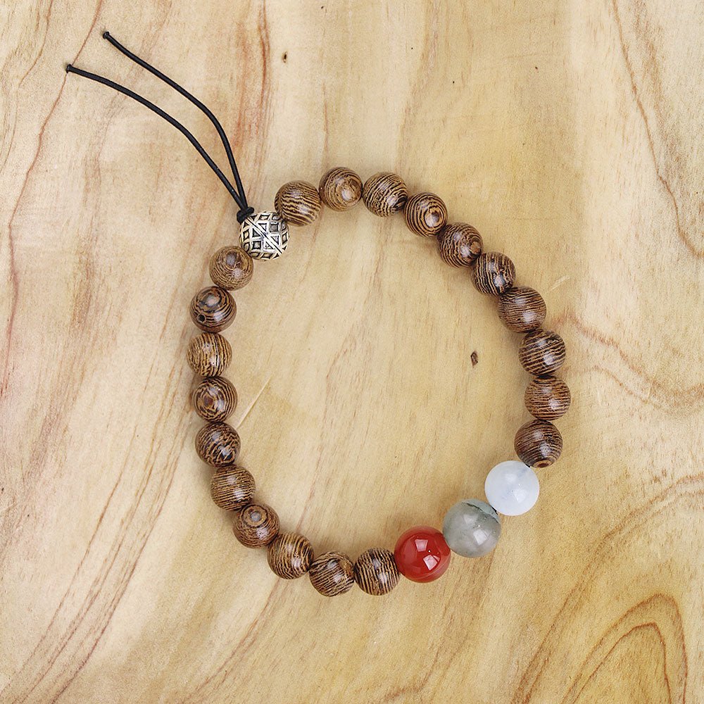 Spell Me Courage Bracelet from Hilltribe Ontario