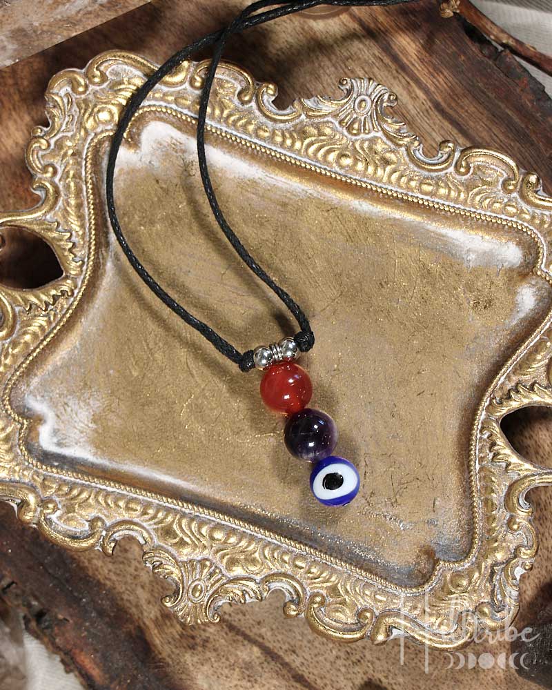 Spell Me Protection Adjustable Necklace from Hilltribe Ontario